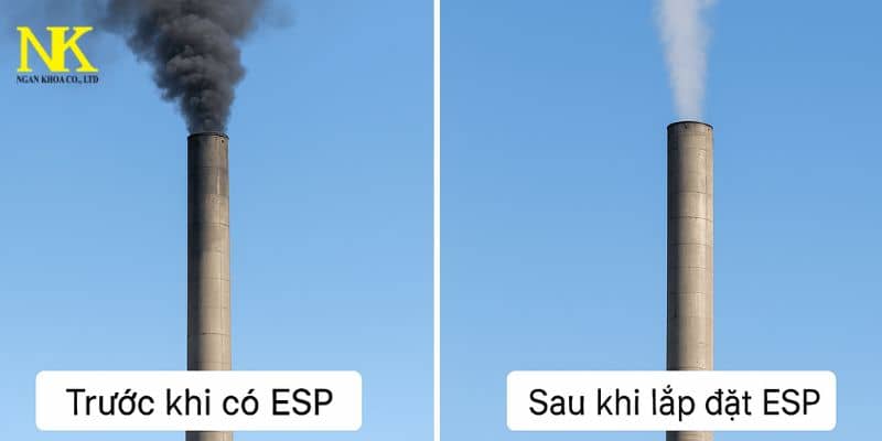 bộ lọc bụi tĩnh điện