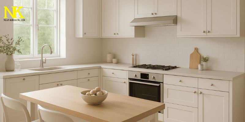 hình ảnh nhà bếp đơn giản
