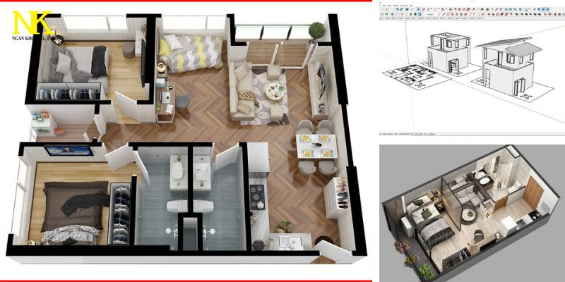 Hướng dẫn thiết kế nhà 3d
