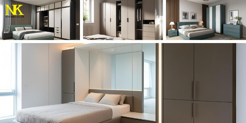 mẫu giường tủ hiện đại