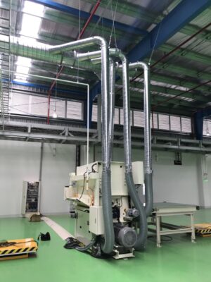 Hệ thống xử lý khí thải hạt nhựa