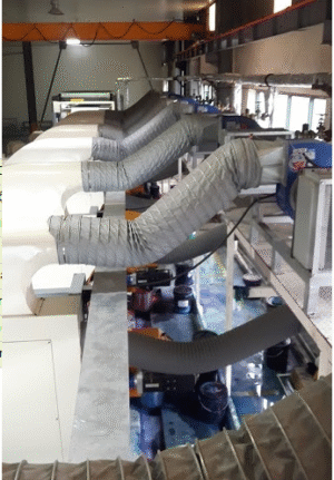 Hệ thống xử lý mùi mực in