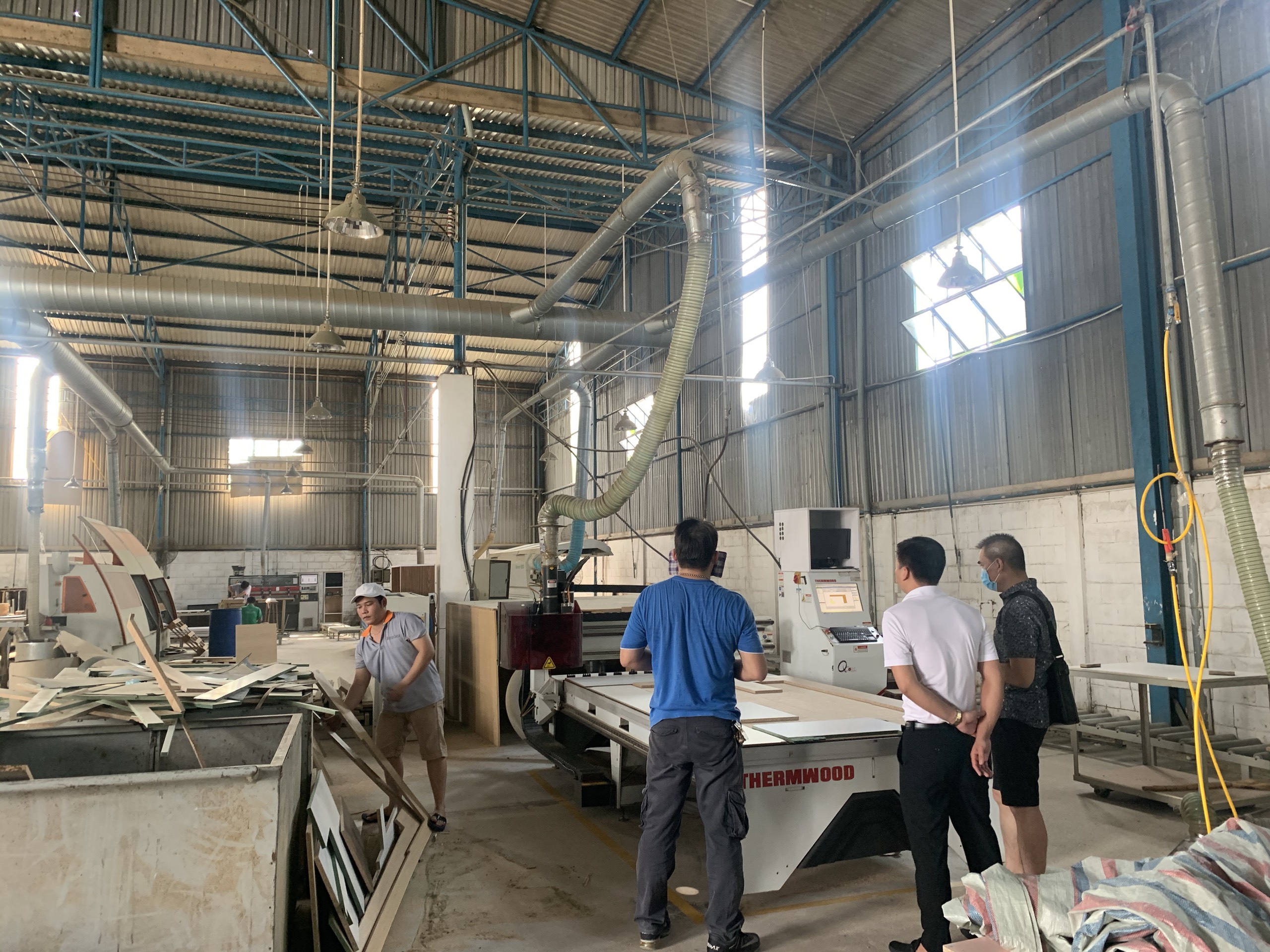 hệ thống xử lý bụi gỗ