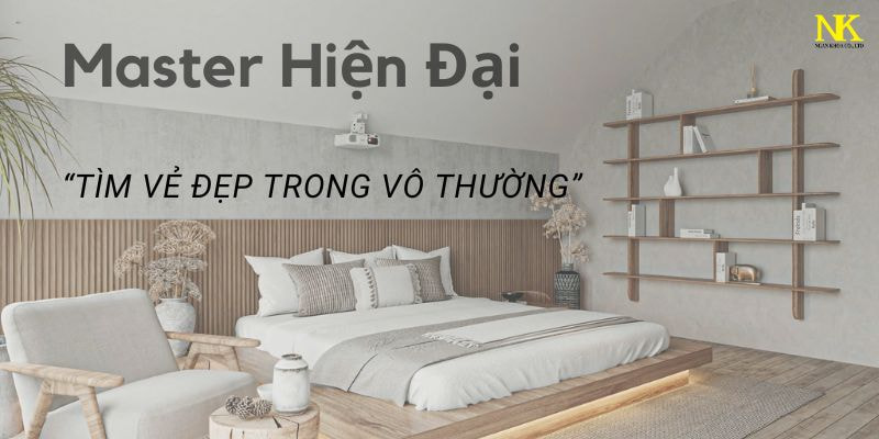 Phòng ngủ Master hiện đại