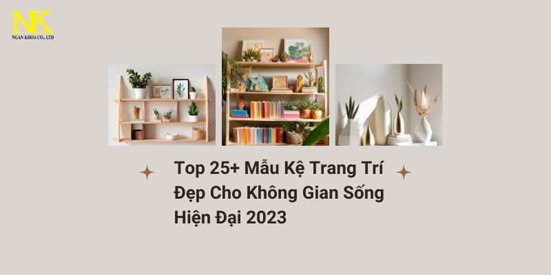 kệ trang trí đẹp