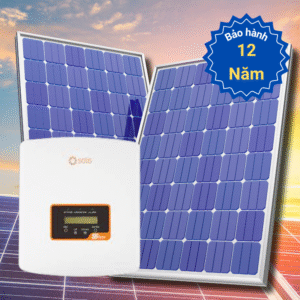 Hệ thống điện mặt trời hòa lưới bám tải 3.5kWP