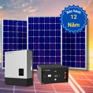 Hệ thống điện mặt trời hòa lưới lưu trữ 3.5kWP