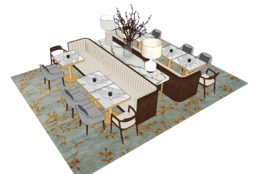 nội thất nhà hàng cao cấp